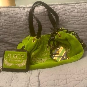 juicy purse with matching wallet.
